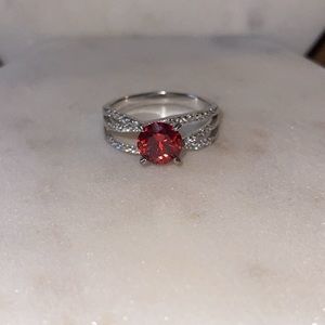 Fragrant jewels red ring size 10